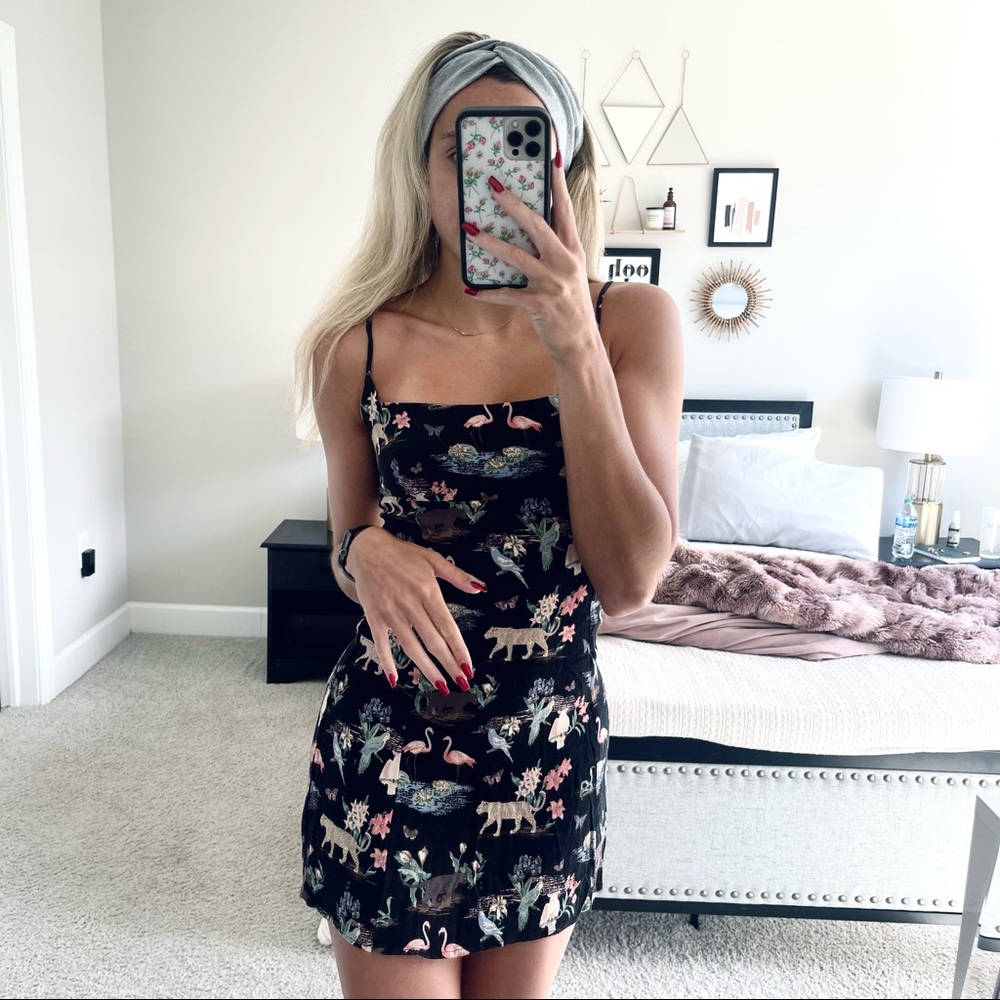 Reformation Jungle/Safari Sundress